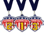 Acrylic Shield Medallion for BMX Awards