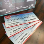 BMX Check Award 1st, 2nd, and 3rd place