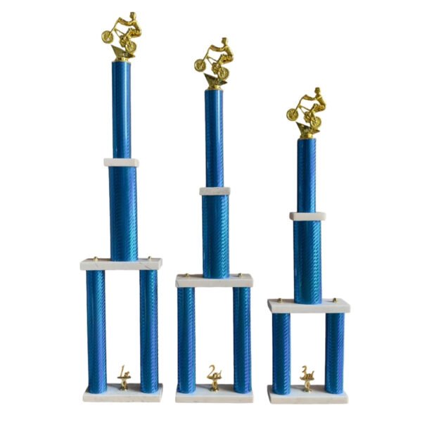 BMX Standard-2-Tier-Trophy-Set