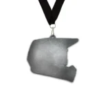 BMX Metal Helmet Medallion Set Award
