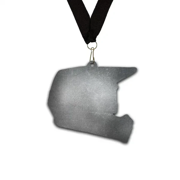 BMX Metal Helmet Medallion Set Award