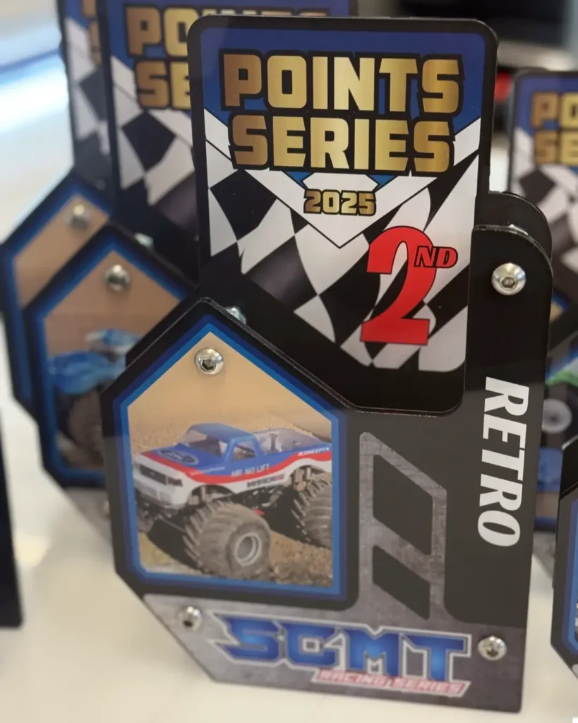 custom 2 piece acrylic award