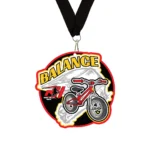 BMX balance bike medallion